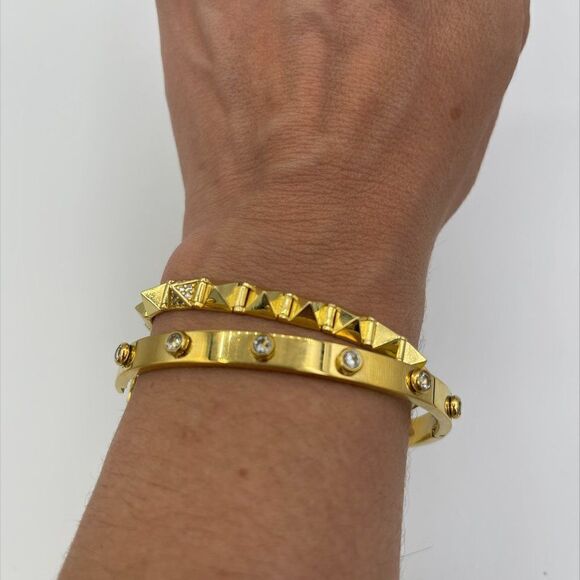 NWOT gold over stainless 16 inches, oblong link chain necklace - Picture 10 of 16